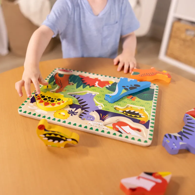 MELISSA & DOUG Dėlionė „Dinozaurai“