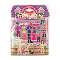 MELISSA & DOUG Reusable Puffy Stickers - Dress-Up