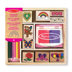 MELISSA & DOUG Zīmogu komplekts Draudzība