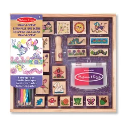 MELISSA & DOUG игровой набор штампов Сказочный сад