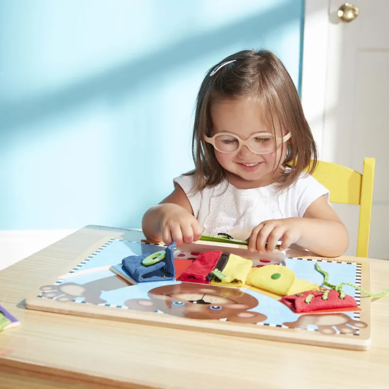 MELISSA & DOUG Puzzle Basic Skills Board