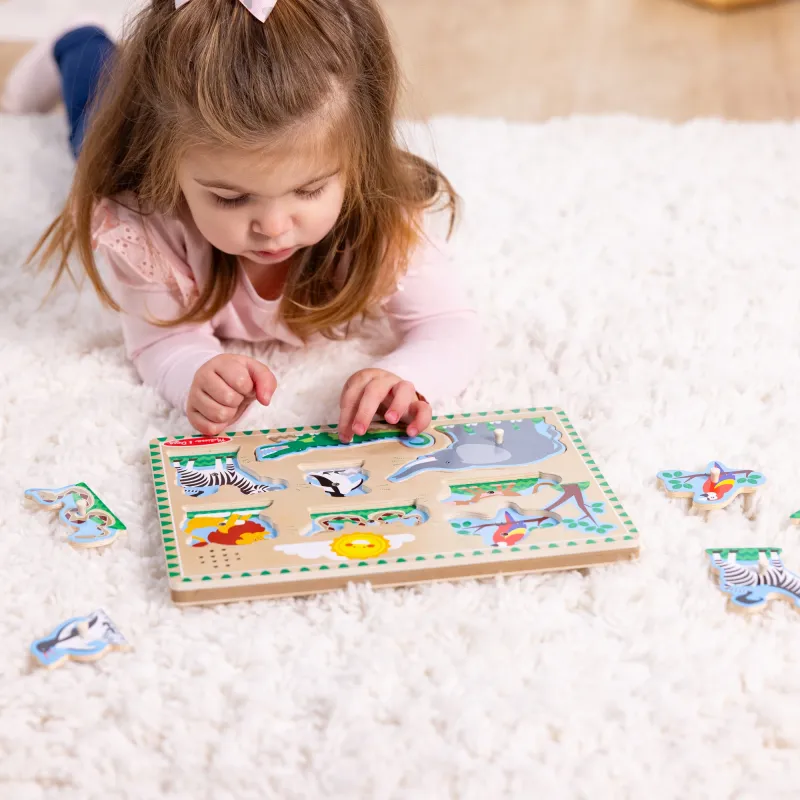 MELISSA & DOUG playset Zoo Animal Sound Puzzle