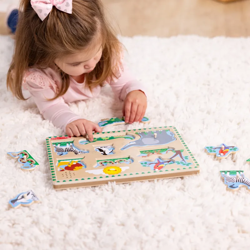 MELISSA & DOUG playset Zoo Animal Sound Puzzle