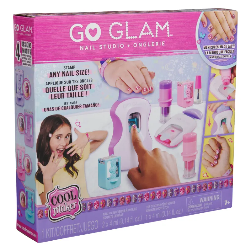 GOGLAM Rotaļu komplekts Go Glam Nail Studio