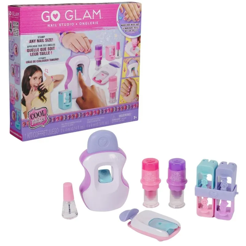 GOGLAM Rotaļu komplekts Go Glam Nail Studio