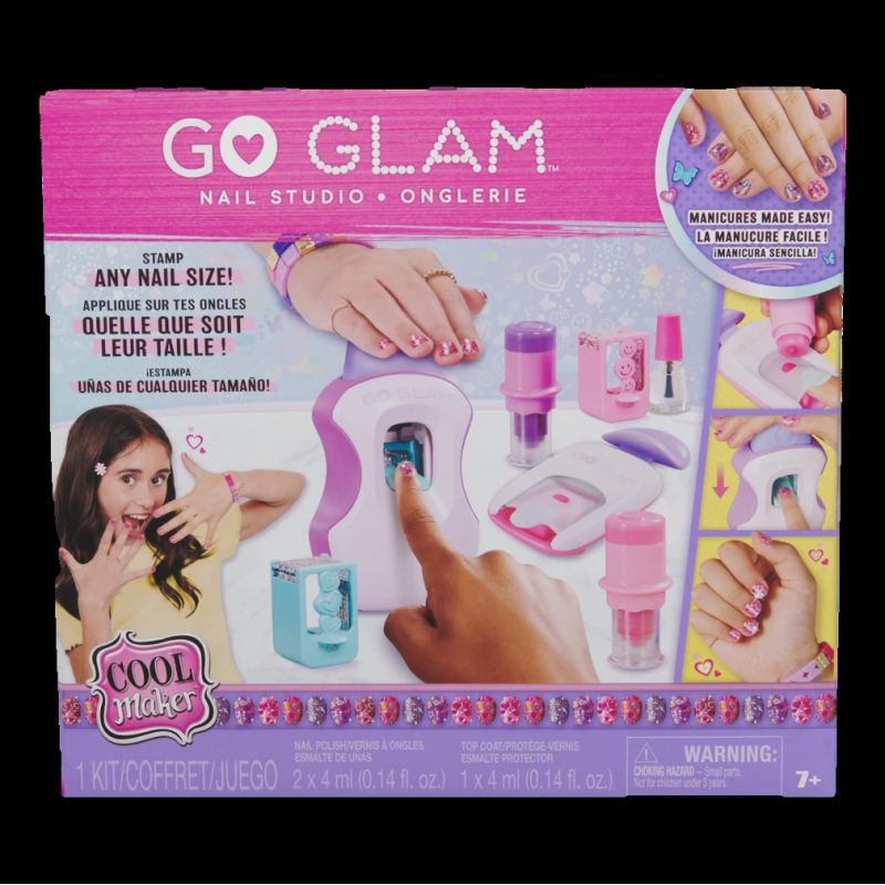 GOGLAM Rotaļu komplekts Go Glam Nail Studio