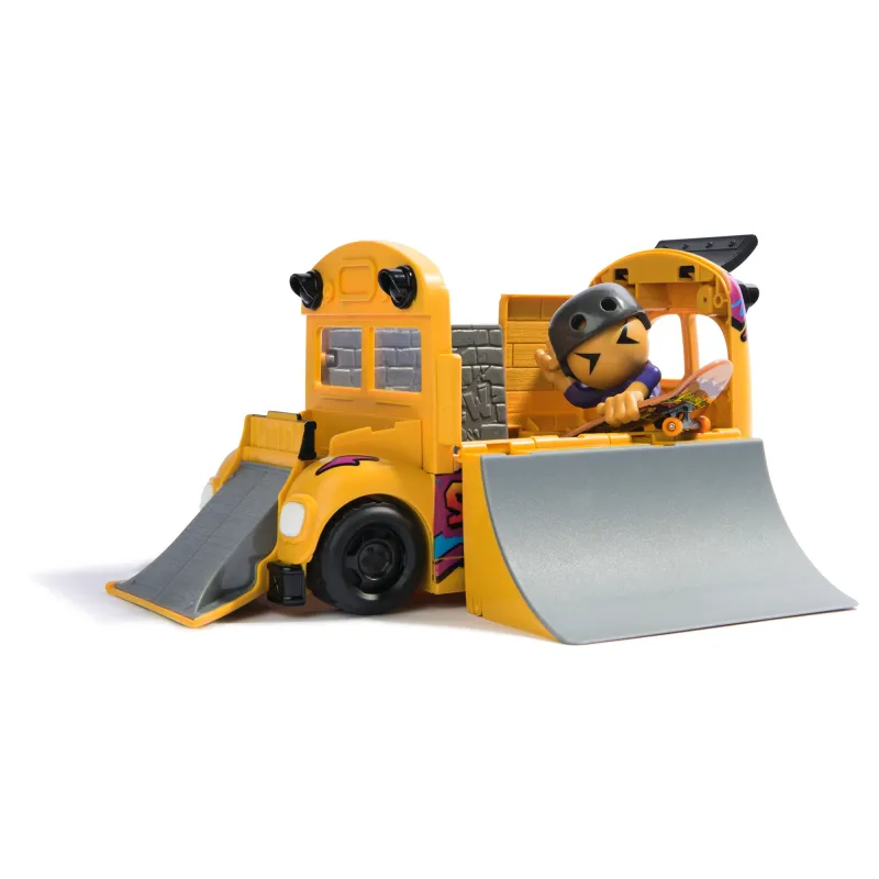 TECH DECK Playset SK8 Crew Ultra Bus