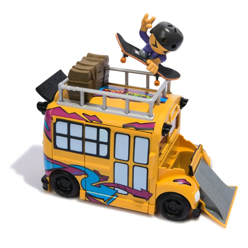 TECH DECK Playset SK8 Crew Ultra Bus