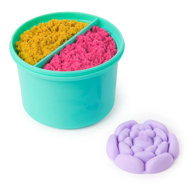 KINETIC SAND playset Squish Blossom