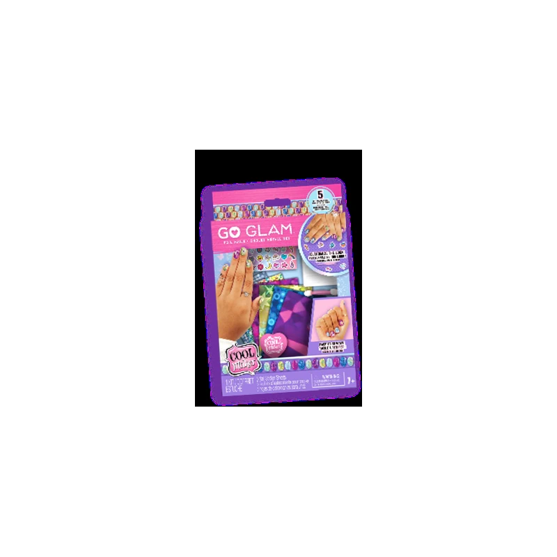 GOGLAM Rotaļu komplekts Nagu rotāšana ar krāsainu foliju