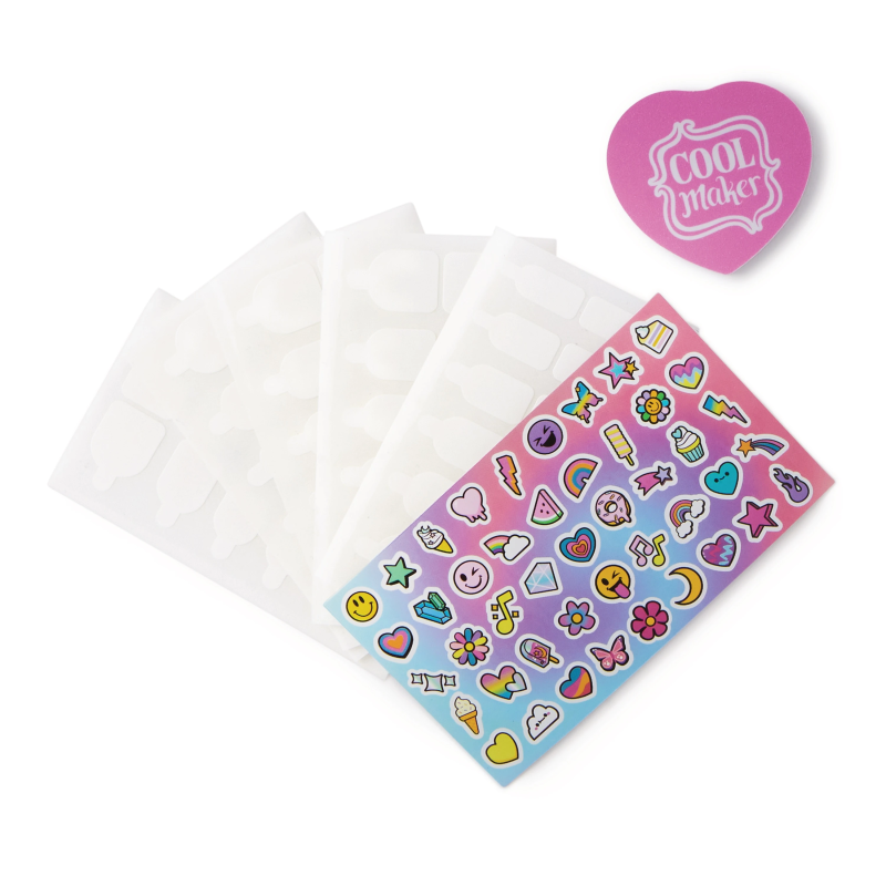 GOGLAM Rotaļu komplekts Nagu rotāšana ar krāsainu foliju