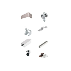 Bīdāmo durvju komplekts ekonom 2m