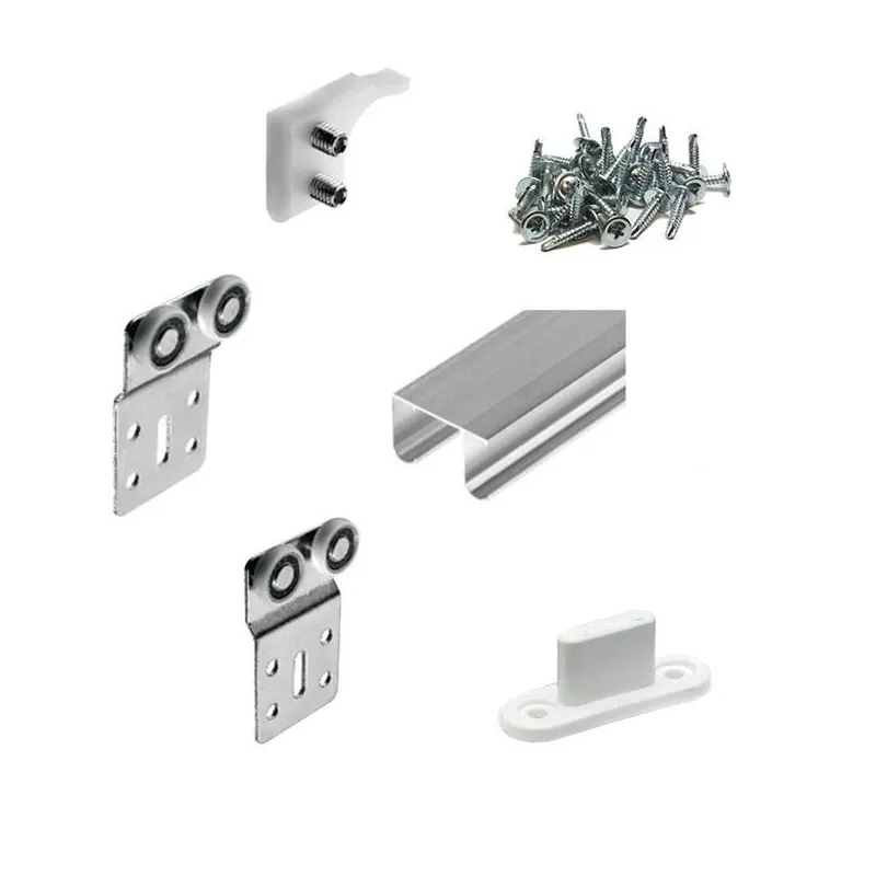 Komplekts Laguna Unifuture, bīdāmām iekšdurvīm, 200 cm, 2 gab