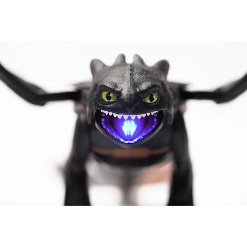 Rotaļlietu figūriņa Spin Master How to Train Your Dragon Toothless, melna