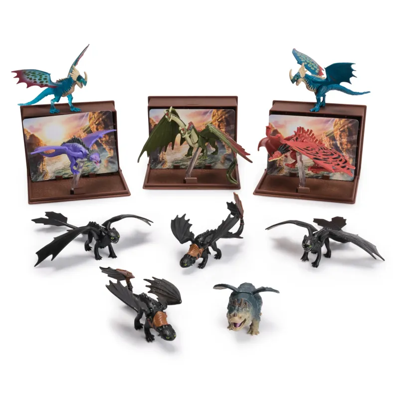 DRAGONS Figūra Mini kolekcionējami pūķi 5 cm