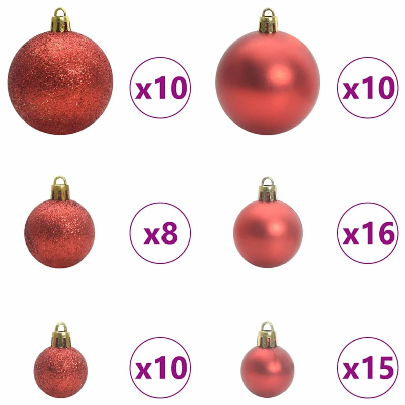 vidaXL Ziemassvētku eglīte su 300 LED ar statīvu Rozā 180 cm PVC