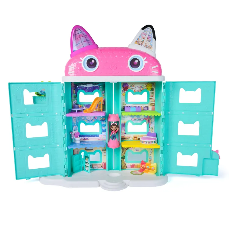 GABBY´S DOLLHOUSE Rotaļu komplekts Leļļu māja ,bez skaņām,