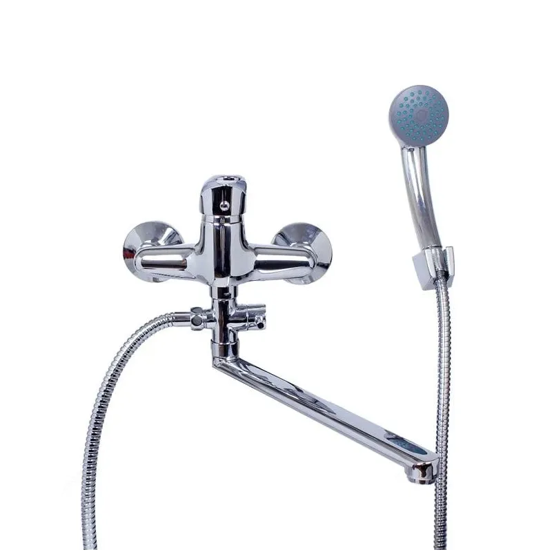 Vannas maisītājs ar dušas komplektu Thema Lux Spi DF3105-1, hroma krās.