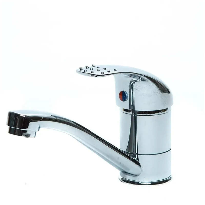 Izlietņu jaucējkrāns Thema Lux ECO DF2207-1H56, hroma krās.