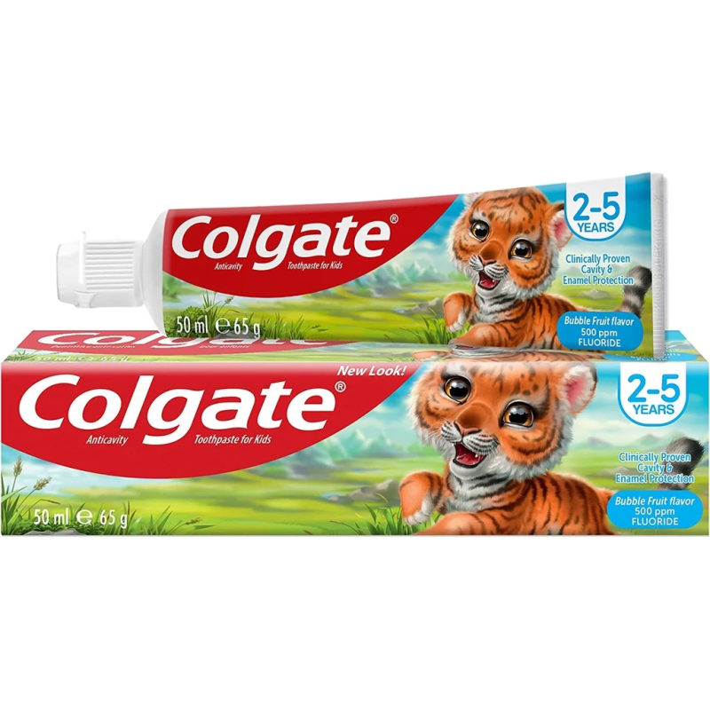 Zobu pasta Colgate Kids Tiger 2+ 50ml