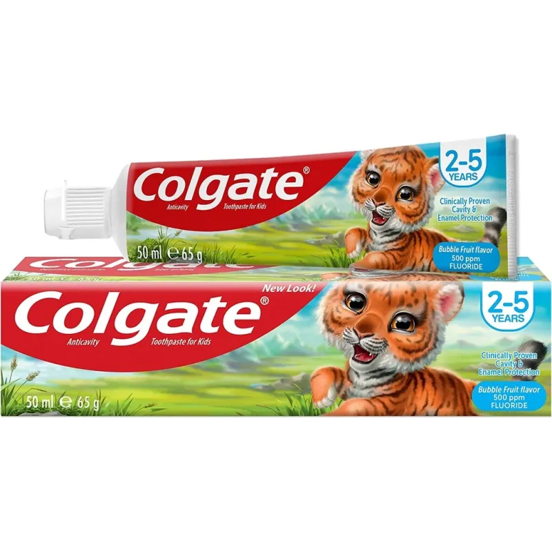 Zobu pasta Colgate Kids Tiger 2+ 50ml