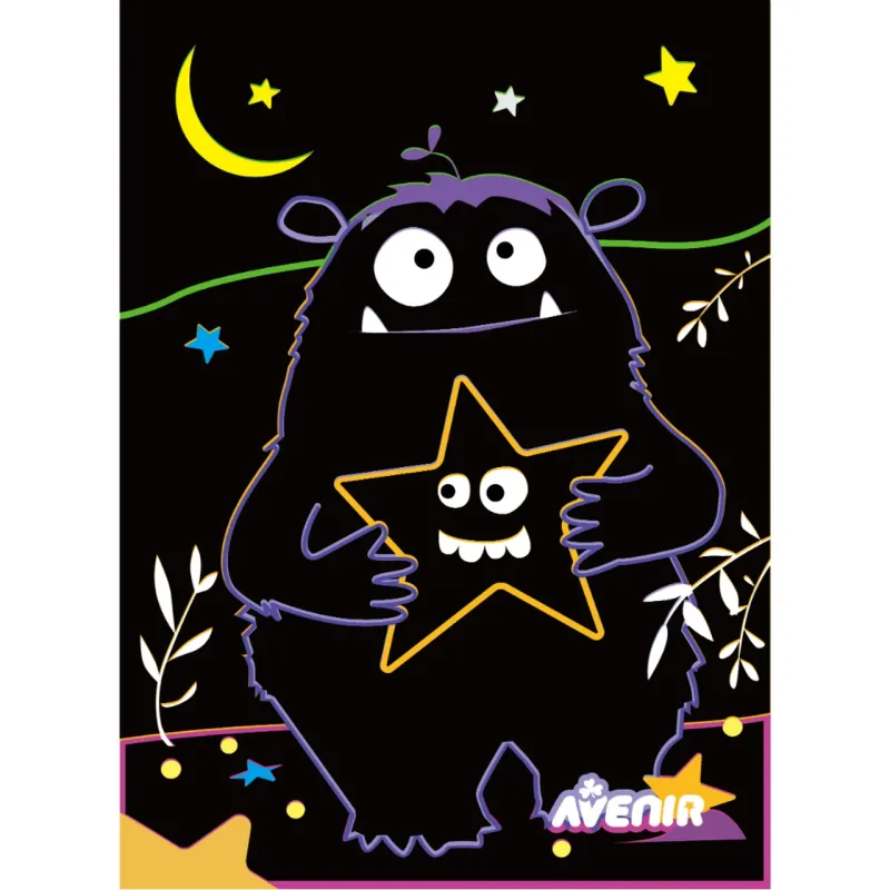 Raižymo rinkinys Avenir Monster CH191680, įvairių spalvų