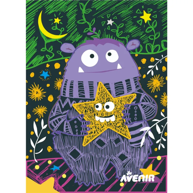 Raižymo rinkinys Avenir Monster CH191680, įvairių spalvų