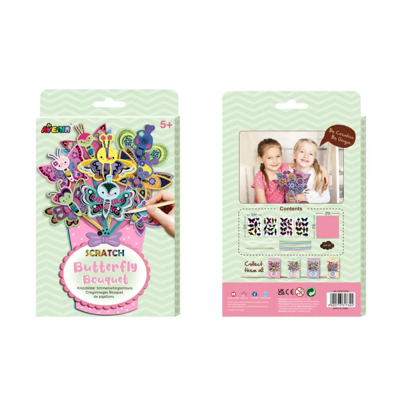 AVENIR Scratch Butterfly Bouquet