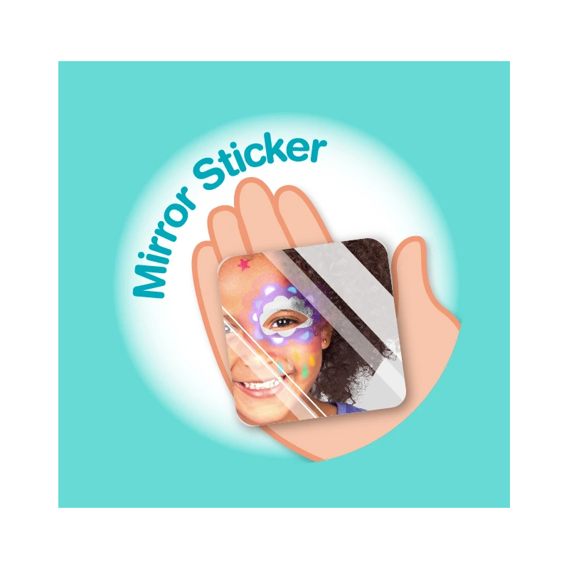 AVENIR Комплект для рисования на лице с трафаретами