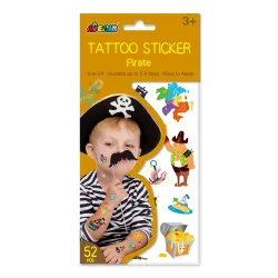 AVENIR Tattoo Sticker Pirate