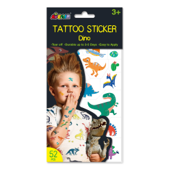 AVENIR Tetovējumu uzlīmes: Dinozaurs