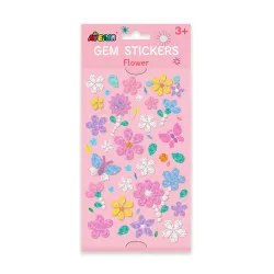 AVENIR Dārgakmeņu uzlīmes: Ziedi