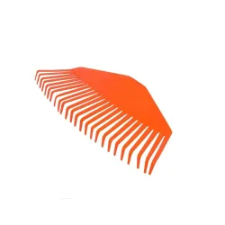 Grėblys vėduoklinis Okko VG149, be koto, 430 mm, oranžinė sp.