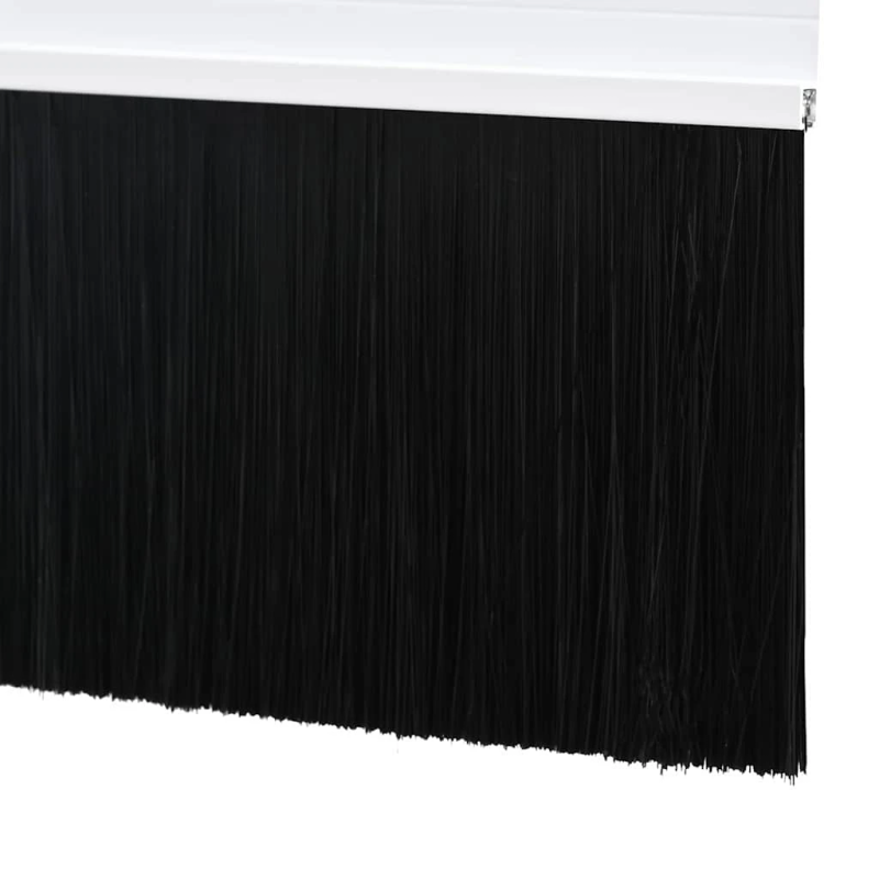 vidaXL Skrūvējami durvju birstes blīvējumi 6 pcs Balts 100 cm