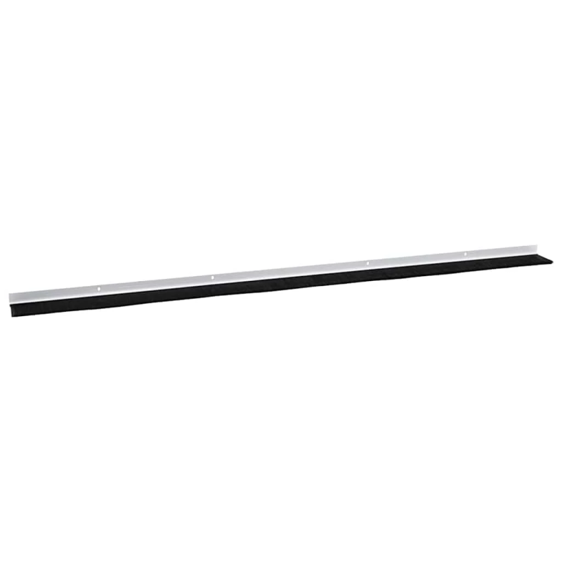 vidaXL Skrūvējami durvju birstes blīvējumi 6 pcs Balts 100 cm