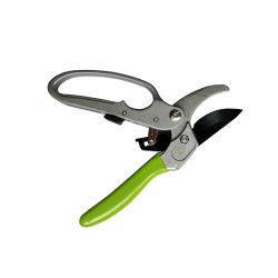 Bypass pruner 20cm silver painted