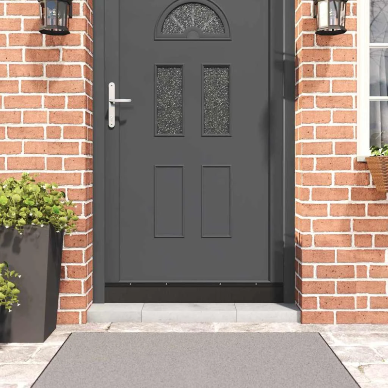 vidaXL Skrūvējami durvju birstes blīvējumi 12 pcs Melna 100 cm