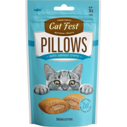 CatFest Spilventiņi ar laša gaļas pildijumu30g - Papildbarība kaķiem