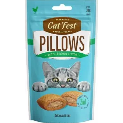CatFest Spilventiņi ar vistas gaļas pildijumu 30g - Papildbarība kaķiem