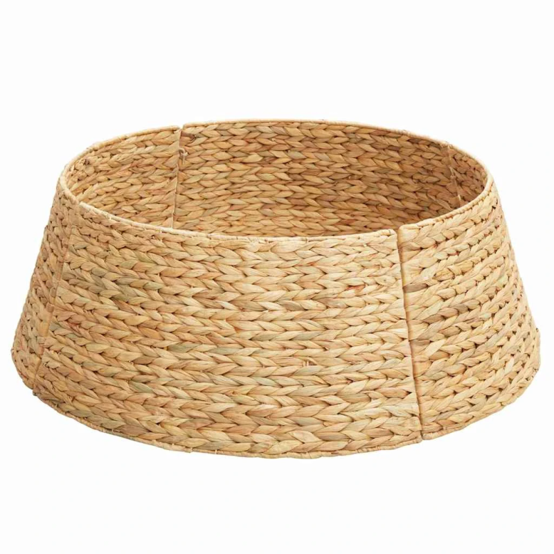 vidaXL Ziemassvētku koka apmale Brūna 60 x 60 x 22 cm Ūdens hiacintes