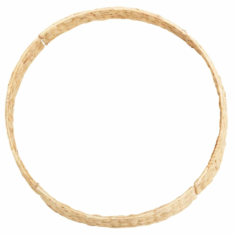 vidaXL Ziemassvētku koka apmale Brūna 90 x 90 x 28 cm Ūdens hiacintes