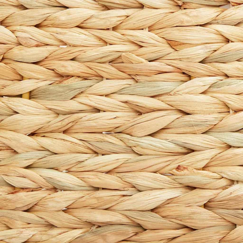 vidaXL Ziemassvētku koka apmale Brūna 90 x 90 x 28 cm Ūdens hiacintes