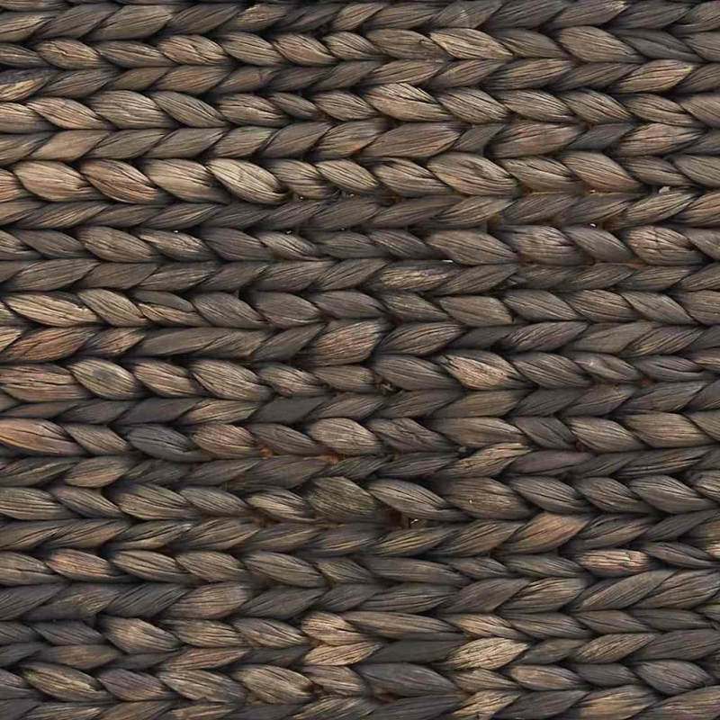 vidaXL Ziemassvētku koka apmale Melna 50 x 50 x 25 cm Ūdens hiacintes