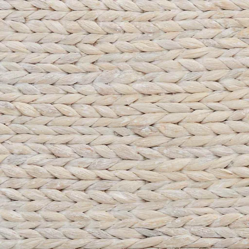 vidaXL Ziemassvētku koka apmale Balts 70 x 70 x 28 cm Ūdens hiacintes