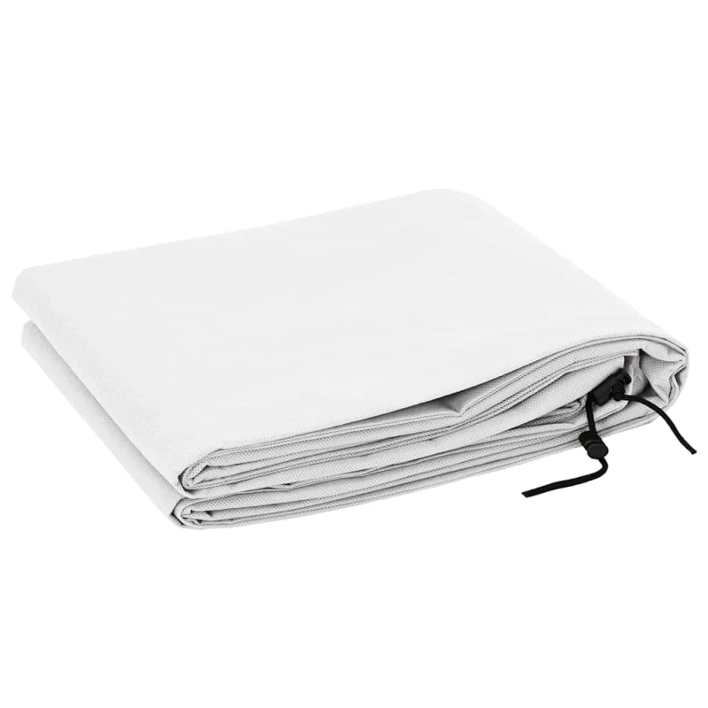 vidaXL Salu aizsargājošie augu plēves pārklāji 5 pcs Balts 1,8 x 1,2 m