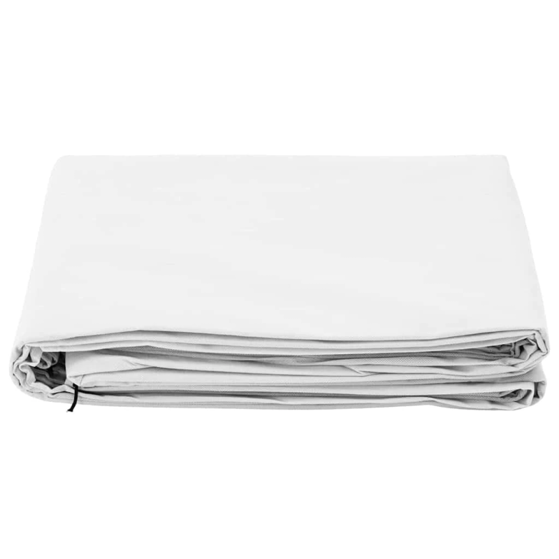 vidaXL Salu aizsargājošie augu plēves pārklāji 3 pcs Balts