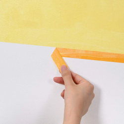 vidaXL Gleznotāja maskēšanas lentes 6 pcs Dzeltena 25mm x 50m Papīrs