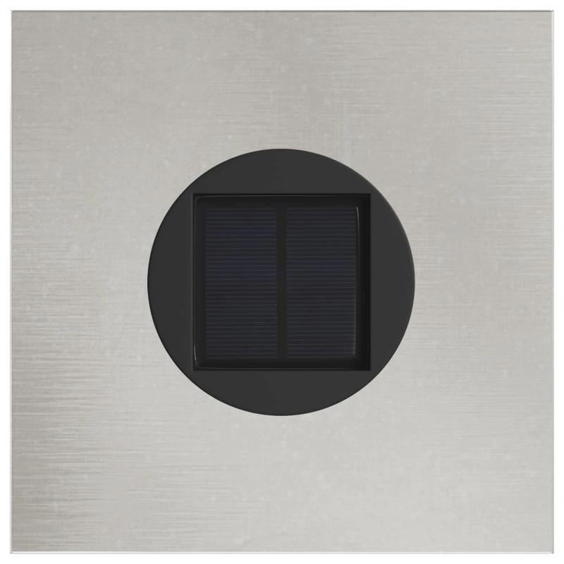 vidaXL Saules LED ceļa gaisma 2 pcs Nerūsējošs tērauds