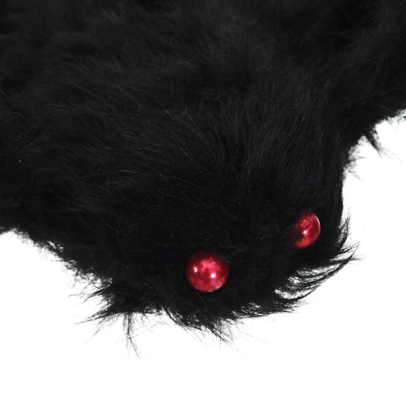 vidaXL Helovīna zirneklis dekorācija 3 pcs Melna 200 cm