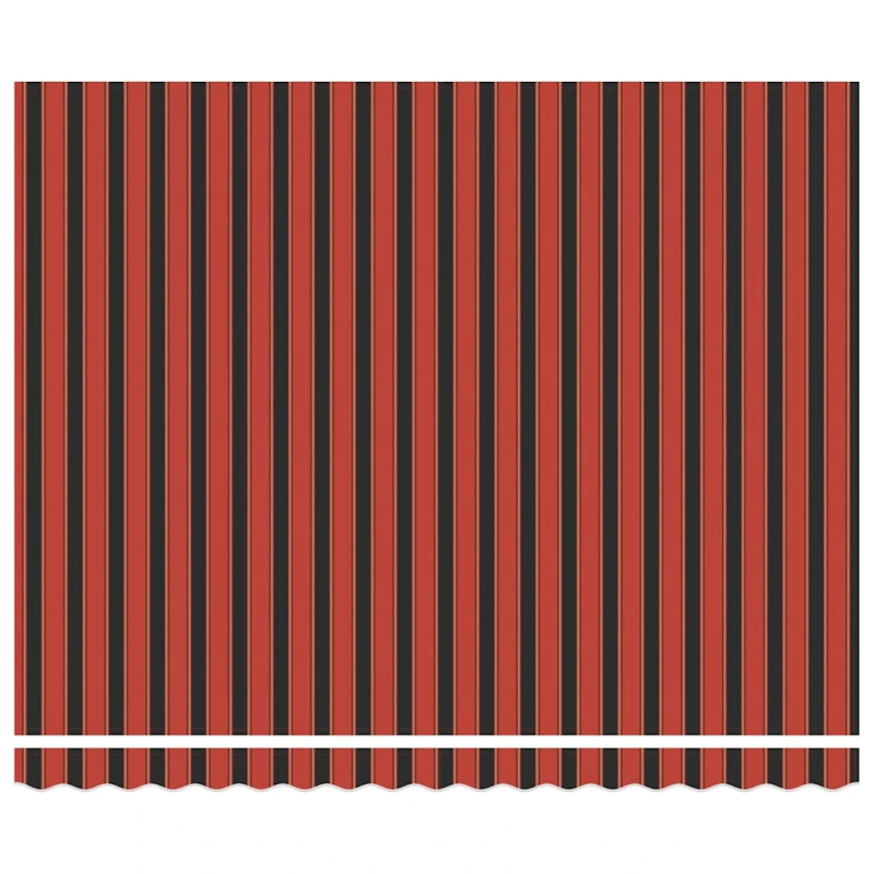 vidaXL Izvelkams jumtiņš Oranžs un brūns 400 × 300 cm